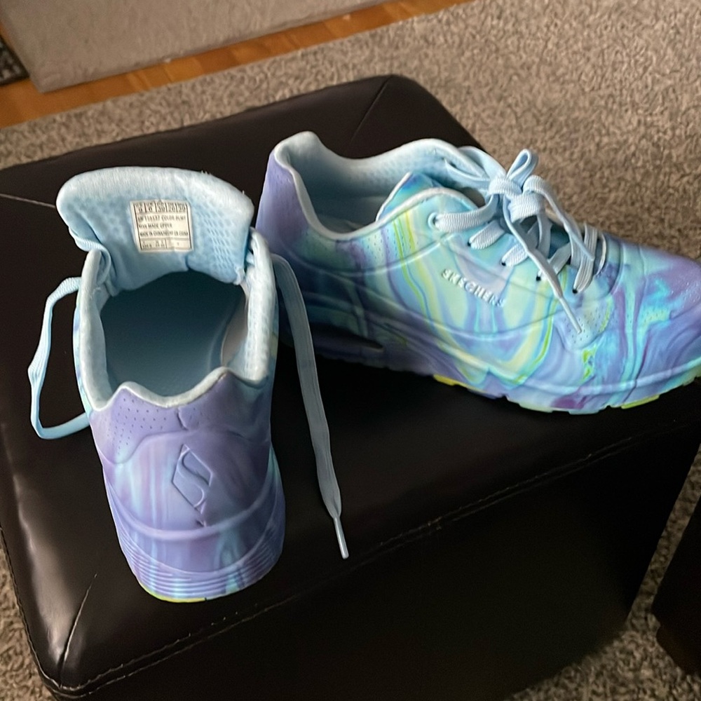 Skechers women’s street, Uno like water sneaker.